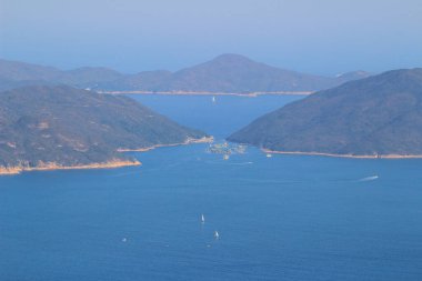 1 Dec 2013 the landscape of Inner Port Shelter, hong kong