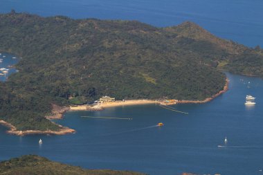 1 Dec 2013 the landscape of Inner Port Shelter, hong kong