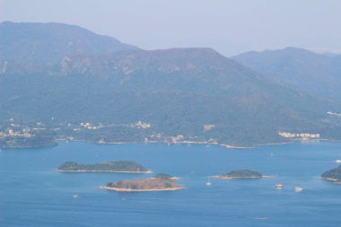 1 Dec 2013 the landscape of Inner Port Shelter, hong kong