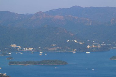 1 Dec 2013 the landscape of Inner Port Shelter, hong kong
