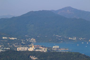 1 Dec 2013 the landscape of Inner Port Shelter, hong kong