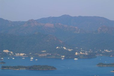 1 Dec 2013 the landscape of Inner Port Shelter, hong kong