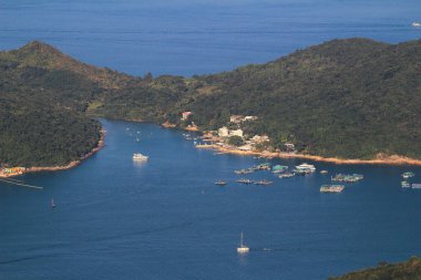 1 Dec 2013 the landscape of Inner Port Shelter, hong kong