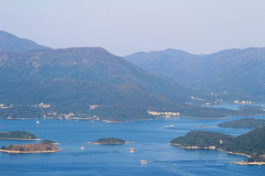 1 Dec 2013 the landscape of Inner Port Shelter, hong kong