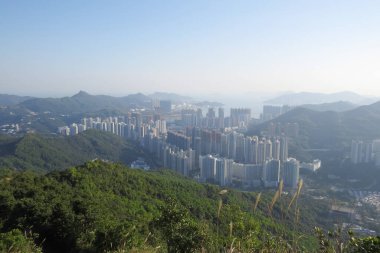 1 Dec 2013 the cityscape of TKO Town, Hong Kong
