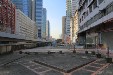 the Kwun Tong, the city scape of residential area, hong kong 30 Nov 2013