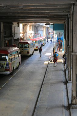 the Kwun Tong, the city scape of residential area, hong kong 30 Nov 2013