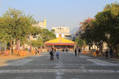 the campus of Chinese University of Hong Kong. 30 Nov 2013