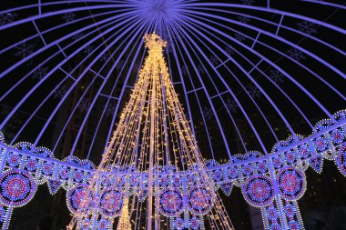 Shatin town plaza market square lights up 30 Nov 2013