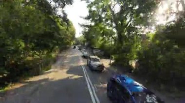 Sai kung bölgesindeki Hiram Otoyolu, hk 22 Şubat 2022