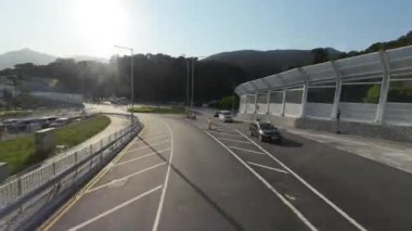 Sai kung bölgesindeki Hiram Otoyolu, hk 22 Şubat 2022