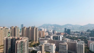 Tsim Sha Tsui, the cityscape of hong kong Feb 26 2023