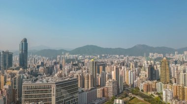 the Mong Kok District at hong kong Feb 26 2023