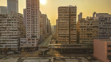 the Mong Kok District at hong kong, Feb 26 2023