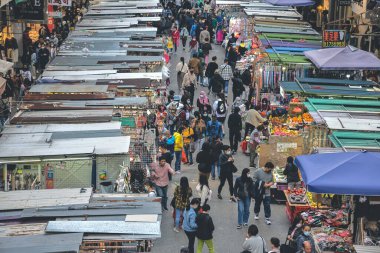 the Mong kok, Hong Kong, Fa Yuen street, Feb 26 2023