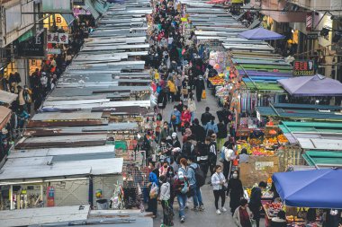 the Mong kok, Hong Kong, Fa Yuen street, Feb 26 2023