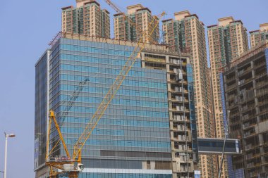 3 Mart 2023 'te TKO' da hükümet binası inşaatı devam ediyor.