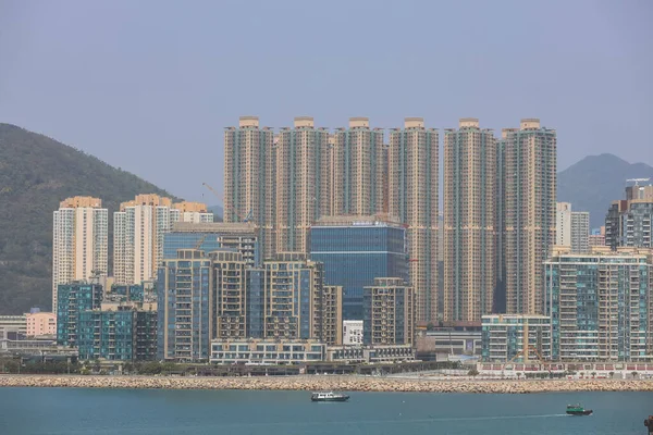 Μαρτίου 2023 Κτίριο Residents Tseung Kwan — Φωτογραφία Αρχείου