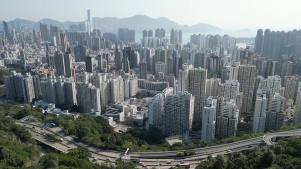 Ching Cheung Weg Hong Kong Februari 2023 — Stockvideo