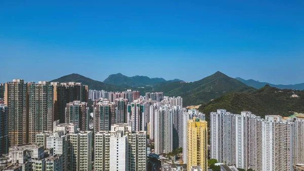 Hang Hau Hong Kong Daki Yerleşim Bölgesi Mart 2022 — Stok fotoğraf