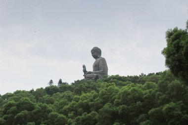 Dev Buda Po Lin Manastırı, Hong Kong 28 Eylül 2013