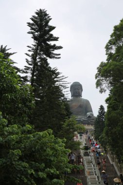 Dev Buda Po Lin Manastırı, Hong Kong 28 Eylül 2013