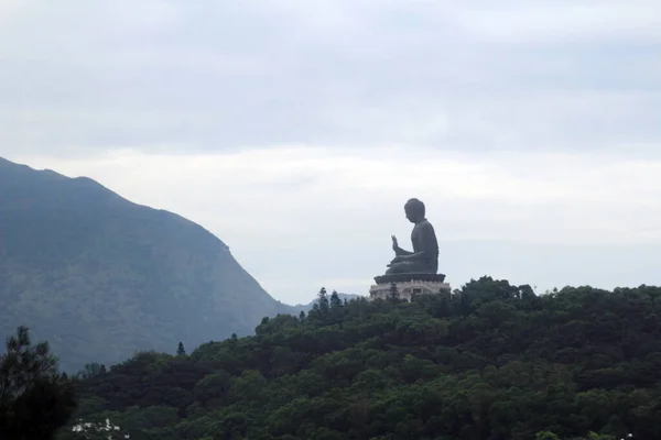 Mosteiro Buda Lin Gigante Hong Kong Setembro 2013 — Fotografia de Stock
