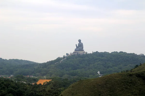 Jätteklostret Buddha Lin Hongkong September 2013 — Stockfoto