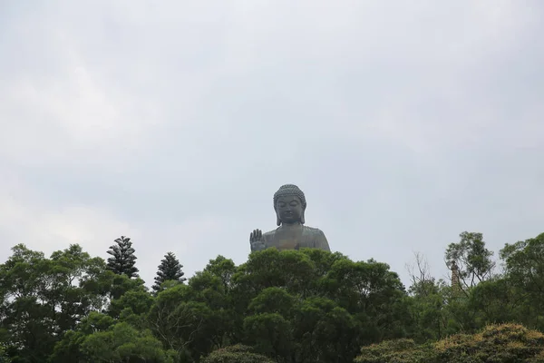 Monastère Géant Bouddha Lin Hong Kong Sept 2013 — Photo