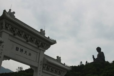 Po Lin Manastırı ve Büyük Buda, Hong Kong 28 Eylül 2013