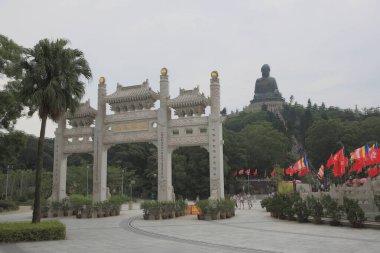 Po Lin Manastırı ve Büyük Buda, Hong Kong 28 Eylül 2013