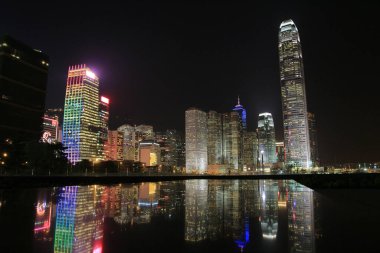 25 Kasım 2013, Hong Kong Gökdelen Kulesi.