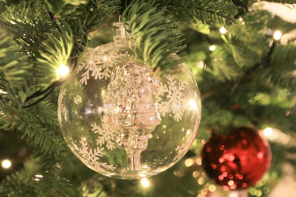 クリスマスボールの装飾 休日の概念 — ストック写真