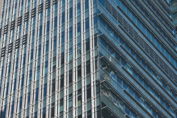 Современное Здание Солнечном Свете Гонконге Марта 2023 — стоковое фото