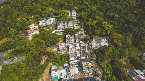 Hong Kong Daki Köy Manzarası Mang Kung Mart 2023 — Stok fotoğraf