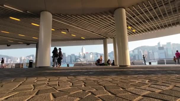 尖沙咀香港文化中心大堂 2023年3月5日 — 图库视频影像