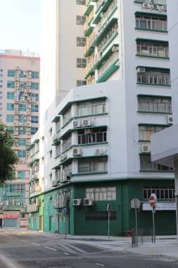 Lai Chi Kok bölgesi, iş ve sanayi bölgesi 27 Ekim 2013