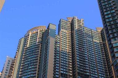 27 Ekim 2013 Apartman blokları, Hong Kong yerleşim alanı
