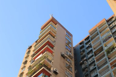 27 Ekim 2013 Apartman blokları, Hong Kong yerleşim alanı