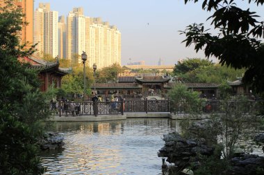 27 Ekim 2013 Lingnan Bahçe İzleme Parkı, Hong Kong