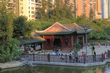 27 Ekim 2013 Lingnan Bahçe İzleme Parkı, Hong Kong