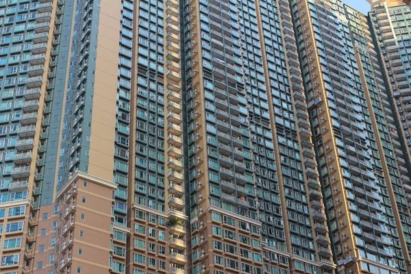 Out 2013 Blocos Apartamentos Área Residencial — Fotografia de Stock