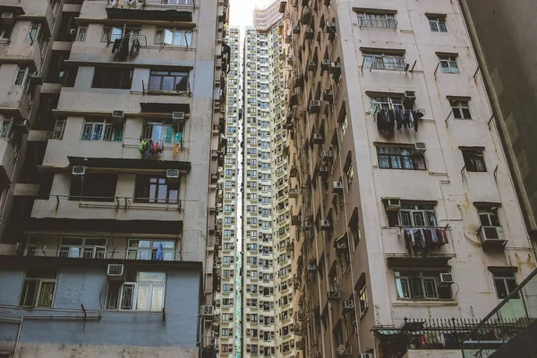 stock image the residential area at fortress hill, hk, March 8 2023