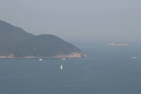 Ландшафт Порт Шелтер Гонконг — стоковое фото