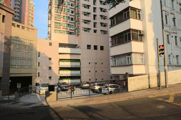 Les Immeubles Appartements Quartier Résidentiel Oct 2013 — Photo