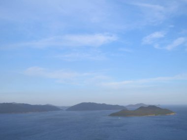 Port Shelter sai kung 'un doğa manzarası