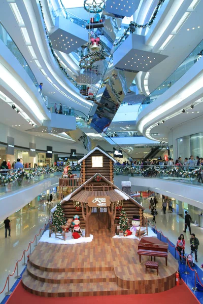 Lis 2013 Festival Procházka Vánoční Stromeček Dekorace Hong Kong — Stock fotografie