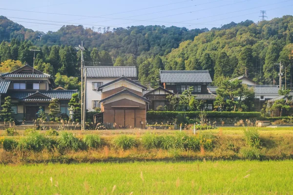 Countryside Tsuruga Japan View Train Oct 2013 — Stock Photo, Image