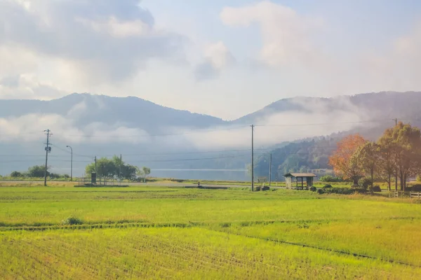 stock image the countryside of Tsuruga Japan. view at Train 30 Oct 2013