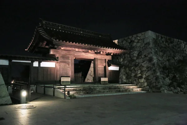 2013年10月30日在日本鸟山历史性的松本城堡 — 图库照片